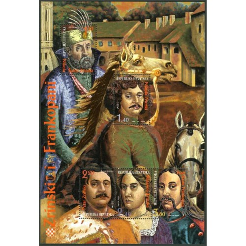 مینی شیت زرینسکی ها و فرانکوپان ها - کرواسی 1996 مینی شیت زرینسکی ها و فرانکوپان ها - کرواسی 1996