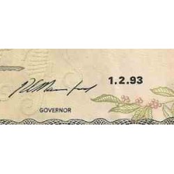 اسکناس 2 دلار - جامائیکا 1993