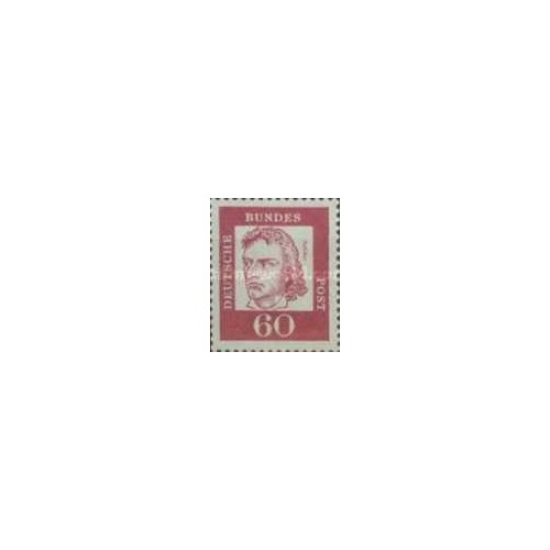 1 عدد تمبر از سری پستی مشاهیر  - 25 - برلین آلمان 1961