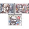 3 عدد  تمبر شخصیت ها - اسلواکی 1998