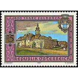 1 عدد تمبر 800مین سال شهر فلدباخ - اتریش 1988
