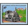 1 عدد تمبر صدمین سال راه آهن Mühlkreis - اتریش 1988
