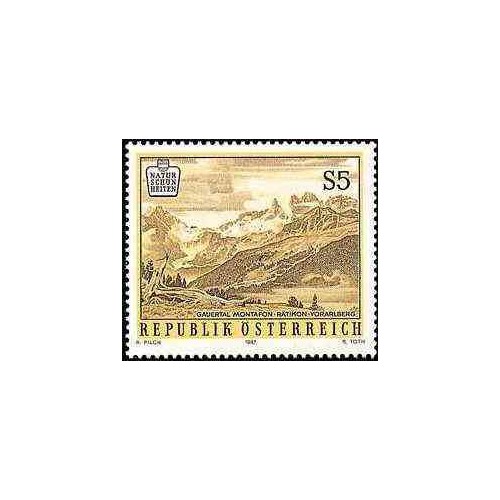 1 عدد تمبر زیبائیهای طبیعی - Gauertal - اتریش 1987