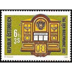 1 عدد تمبر روز تمبر - اتریش 1982