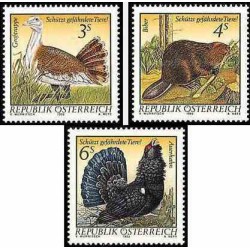 1 عدد تمبر کنگره حفاظت از طبیعت و گونه های در حال انقراض - اتریش 1982