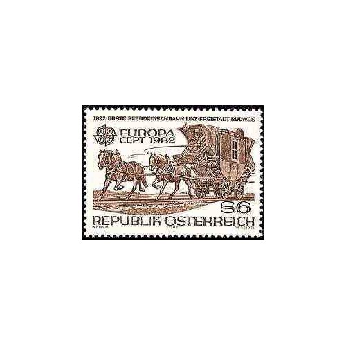 1 عدد تمبر مشترک اروپا - Europa Cept - اتریش 1982 1 عدد تمبر مشترک اروپا - Europa Cept - اتریش 1982