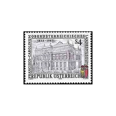 1 عدد تمبر موزه استانی - اتریش 1983