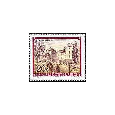 1 عدد تمبر صومعه ورنبرگ - اتریش 1991