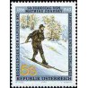 1 عدد تمبر ماتیاس زارسکی - پیشتاز اسکی  - اتریش 1990