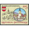 1 عدد تمبر 850 سالگی شهر Gumpoldskirchen - اتریش 1990