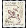 1 عدد تمبر پست اروپا - تمبر مشترک با برلین ، آلمان غربی ، آلمان شرقی و بلژیک - اتریش 1990