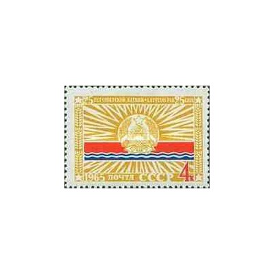 1 عدد تمبر 25مین سالگرد جمهوریهای بالتیک شوروی -  شوروی 1965