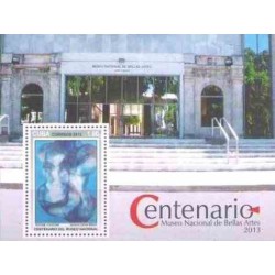 سونیرشیت صدمین سال موزه ملی هنرهای زیبا - هاوانا - کوبا 2013