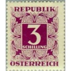 1 عدد تمبر بدهی پستی  - 60 گروشن - اتریش 1950