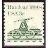 1 عدد تمبر ترن دستی - Handcar - آمریکا 1983