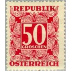 1 عدد تمبر سری پستی مناظر - 3G - اتریش 1945
