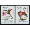 2 عدد تمبر پرندگان - آرژانتین 1970