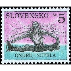 1 عدد  تمبر اوندری نپلا - اسلواکی 1997