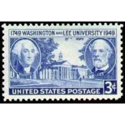 1 عدد تمبر دانشگاه واشینگتون و لی - آمریکا 1949