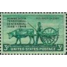 1 عدد تمبر صدمین سال تعیین قلمرو مینه سوتا - آمریکا 1949