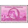 1 عدد تمبر صدمین سال تاسیس ایالت فلوریدا - آمریکا 1945