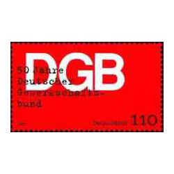 1 عدد تمبر اتحادیه کارگری DGB - جمهوری فدرال آلمان 1999