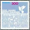 1 عدد تمبر صدمین سالگرد اولین کنفرانس صلح در هاگ - جمهوری فدرال آلمان 1999