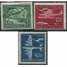 3 عدد تمبر بیست و پنجمین سالگرد پست هوائی - رایش آلمان 1944