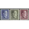 3 عدد تمبر سری پستی هیتلر - دولت مرکزی آلمان 1941