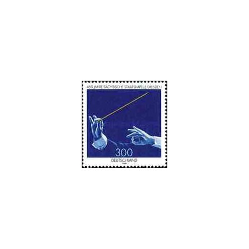 1 عدد تمبر چاپل درسدن - جمهوری فدرال آلمان 1998