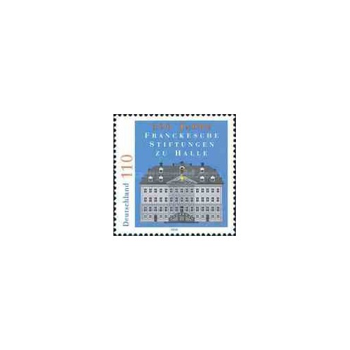 1 عدد تمبر سیصدمین سال بنیاد فرانکن - جمهوری فدرال آلمان 1998