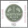 1 عدد تمبر پنجاه سالگی مارک آلمان - جمهوری فدرال آلمان 1998