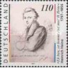 1 عدد تمبر هاینریش هاینه - شاعر - جمهوری فدرال آلمان 1997