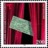 1 عدد تمبر صدوپنجاهمین سالگرد انجمن تئاتر  - جمهوری فدرال آلمان 1996