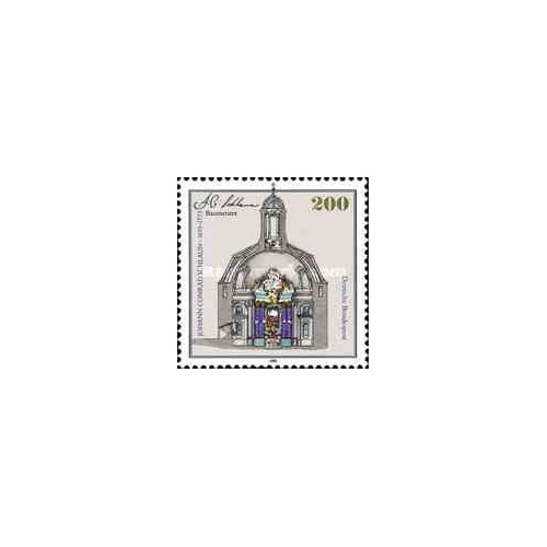 1 عدد تمبر سیصدمین سالگرد جان کنراد شاون - معمار - جمهوری فدرال آلمان 1995 1 عدد تمبر سیصدمین سالگرد جان کنراد شاون - معمار - جمهوری فدرال آلمان 1995