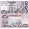 اسکناس 1000 لیر - ترکیه 1970 با سریال فلورسنت - سفارشی