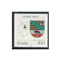 1 عدد تمبر نماد ایالت زاکسن آنهالت - جمهوری فدرال آلمان 1994