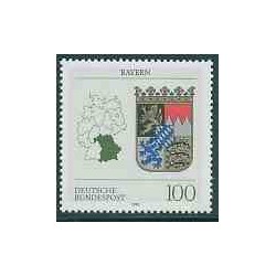 1 عدد تمبر نماد بایرن - جمهوری فدرال آلمان 1992