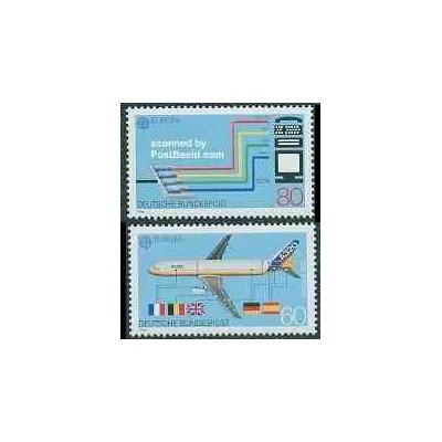 2 عدد تمبر مشترک اروپا - Europa Cept  - جمهوری فدرال آلمان 1988