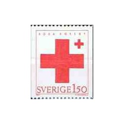 1 عدد تمبر صلیب سرخ - سوئد 1983