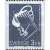 1 عدد تمبر  Viking Eggeling - پیشگام موسیقی بصری - سوئد 1980