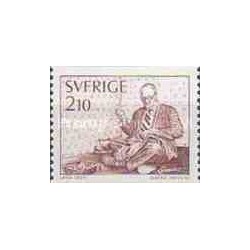 1 عدد تمبر خیاط - سوئد 1977
