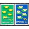 2 عدد تمبر کشورهای شمال اروپا - سوئد 1977
