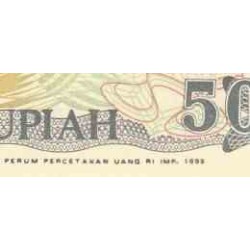 اسکناس 500 روپیه - اندونزی 1998