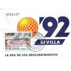 سونیرشیت اکسپو 92 سویل - ممهور به مهر روز انتشار - اسپانیا 1992