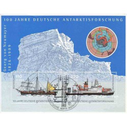 سونیرشیت قطب جنوب -  ممهور به مهر روز انتشار - جمهوری فدرال آلمان 2001