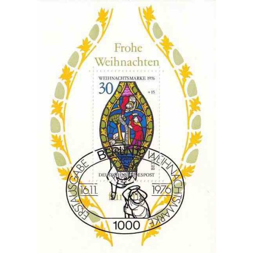 سونیرشیت کریستمس -جمهوری فدرال آلمان 1976