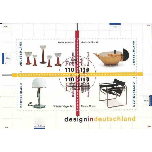 سونیرشیت طراحی آلمان - جمهوری فدرال آلمان 1998