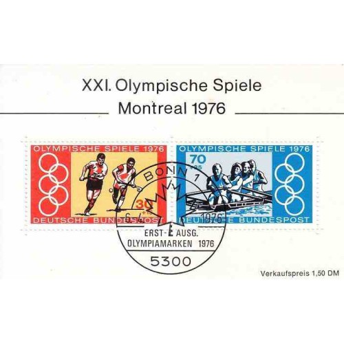 سونیرشیت المپیک مونترال - جمهوری فدرال آلمان 1976 