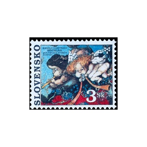 1 عدد تمبر دوسالانه تصویرسازی براتیسلاوا 1997 - اسلواکی 1997 1 عدد تمبر دوسالانه تصویرسازی براتیسلاوا 1997 - اسلواکی 1997
